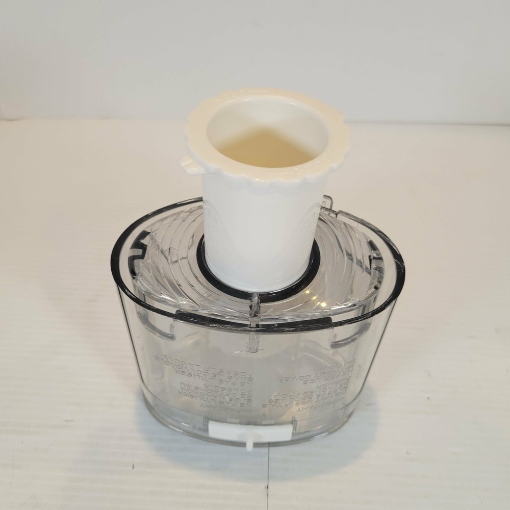 Cuisinart‎ Pro Custom 11 Food Processor DLC-8 Chute DLC-018BGTX w/Pusher